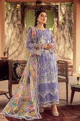 3-Pc Embroidered Unstitched Signature Eid Collection ED-07